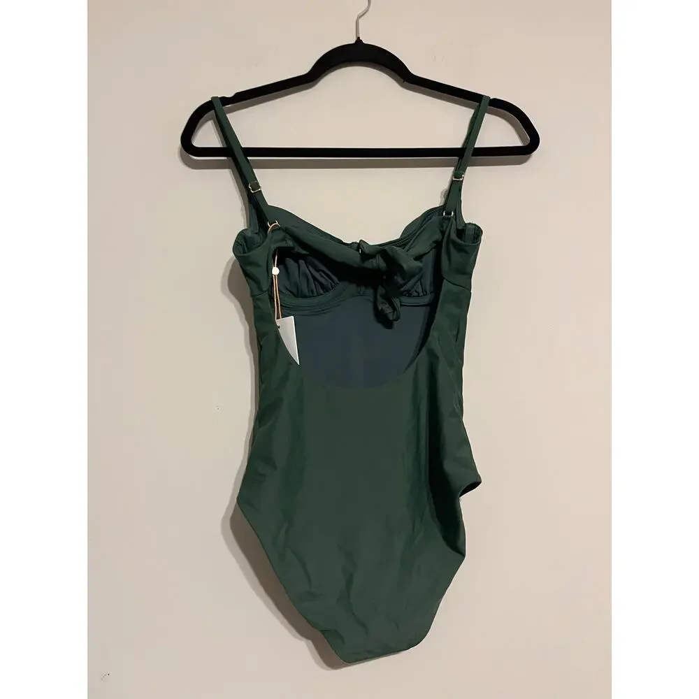 Quince Italian Underwire One-Piece Swimsuit size NWT!